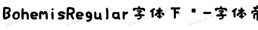 BohemisRegular字体下载字体转换