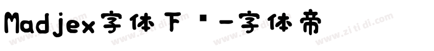 Madjex字体下载字体转换
