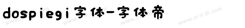 dospiegi字体字体转换