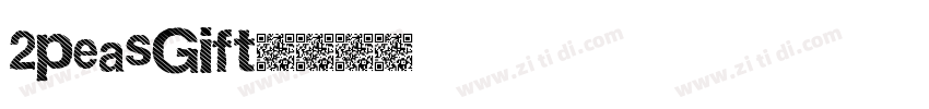 2peasGift字体转换