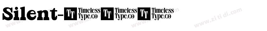 Silent字体转换
