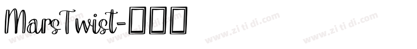 MarsTwist字体转换