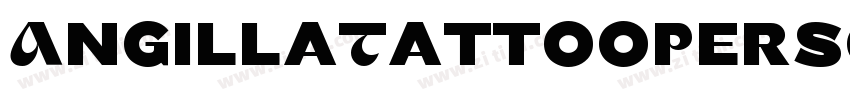 AngillaTattooPersona字体转换