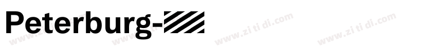 Peterburg字体转换
