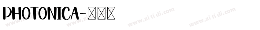 PHOTONICA字体转换