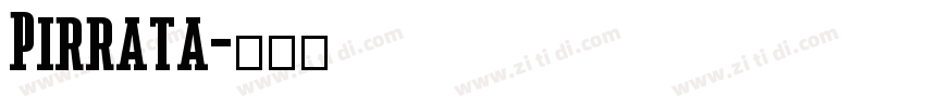 Pirrata字体转换