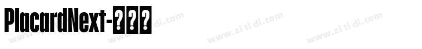 PlacardNext字体转换