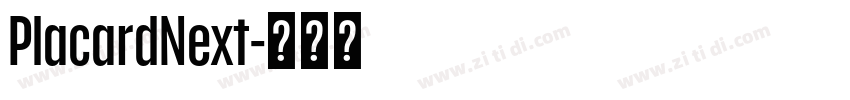 PlacardNext字体转换