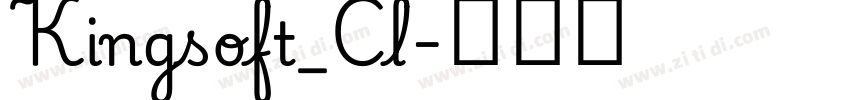 Kingsoft_Cl字体转换