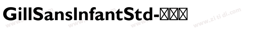 GillSanslnfantStd字体转换
