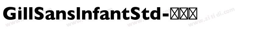 GillSanslnfantStd字体转换