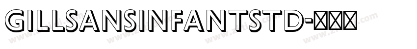 GillSansInfantStd字体转换