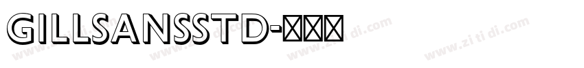 GillSansStd字体转换