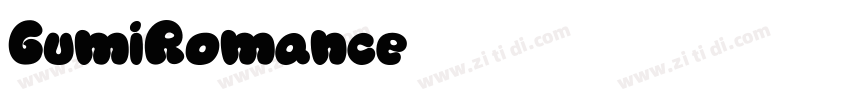 GumiRomance字体转换