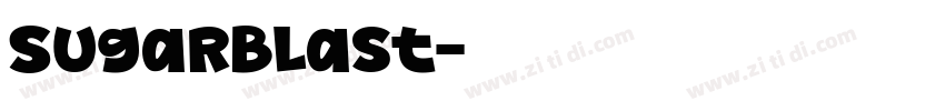 SugarBlast字体转换