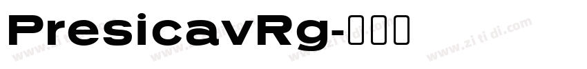 PresicavRg字体转换