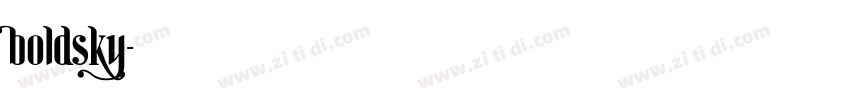 Boldsky字体转换