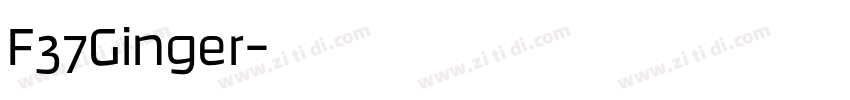 F37Ginger字体转换