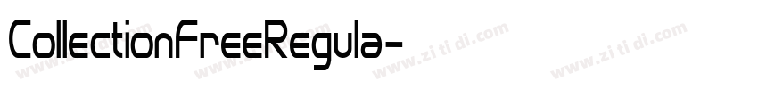 CollectionFreeRegula字体转换 CollectionFreeRegula字体转换