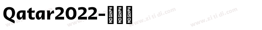 Qatar2022字体转换