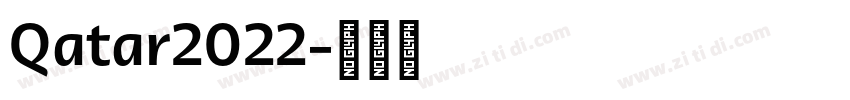 Qatar2022字体转换