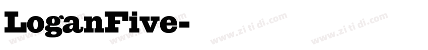 LoganFive字体转换