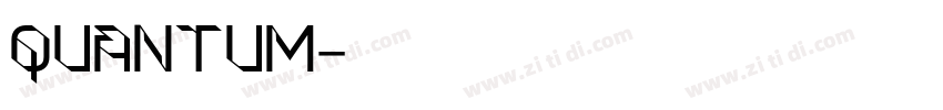 Quantum字体转换