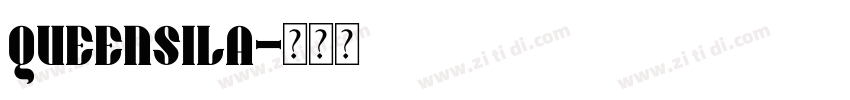 queensila字体转换