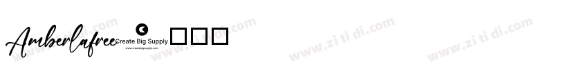 Amberlafree字体转换