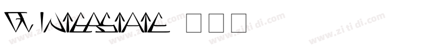 GLInterstate字体转换