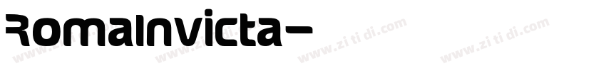 RomaInvicta字体转换