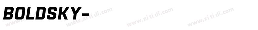 Boldsky字体转换