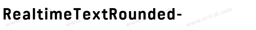 RealtimeTextRounded字体转换