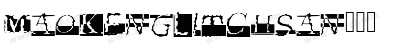 MaokenGlitchSan字体转换