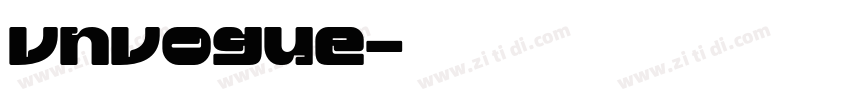VnVogue字体转换