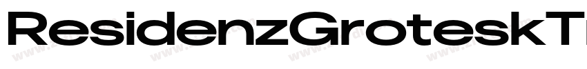 ResidenzGroteskTrial字体转换