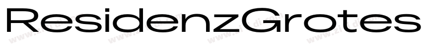 ResidenzGroteskTrial字体转换