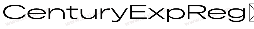 CenturyExpReg字体转换