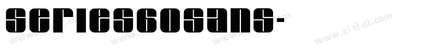 Series60Sans字体转换