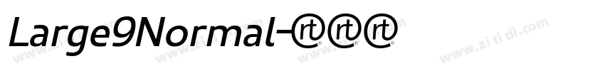 Large9Normal字体转换