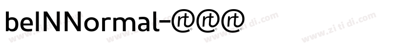 beINNormal字体转换