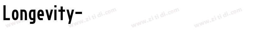 Longevity字体转换