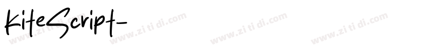 KiteScript字体转换