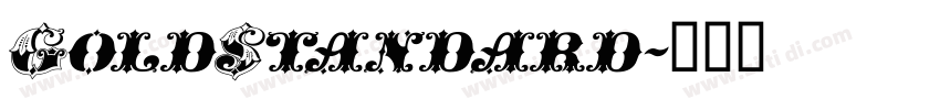 GoldStandard字体转换