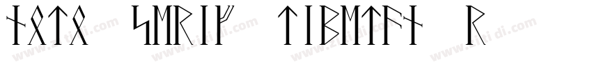 Noto_Serif_Tibetan_R字体转换 Noto_Serif_Tibetan_R字体转换