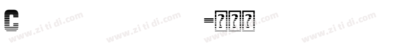 Championregular字体转换