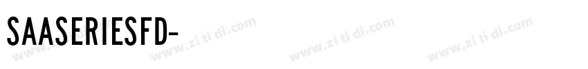 SaaSeriesFD字体转换