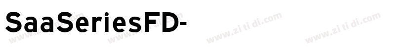 SaaSeriesFD字体转换