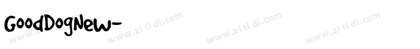 GoodDogNew字体转换