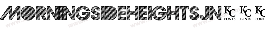 MorningsideHeightsJN字体转换